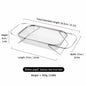 Stainless Steel Expandable Over-The-Sink Colander, Fine Mesh Rectangle Strainer Basket with Handles, Silver Kitchen Essential Utensil